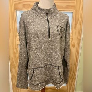 PINK Quarter Zip Size L